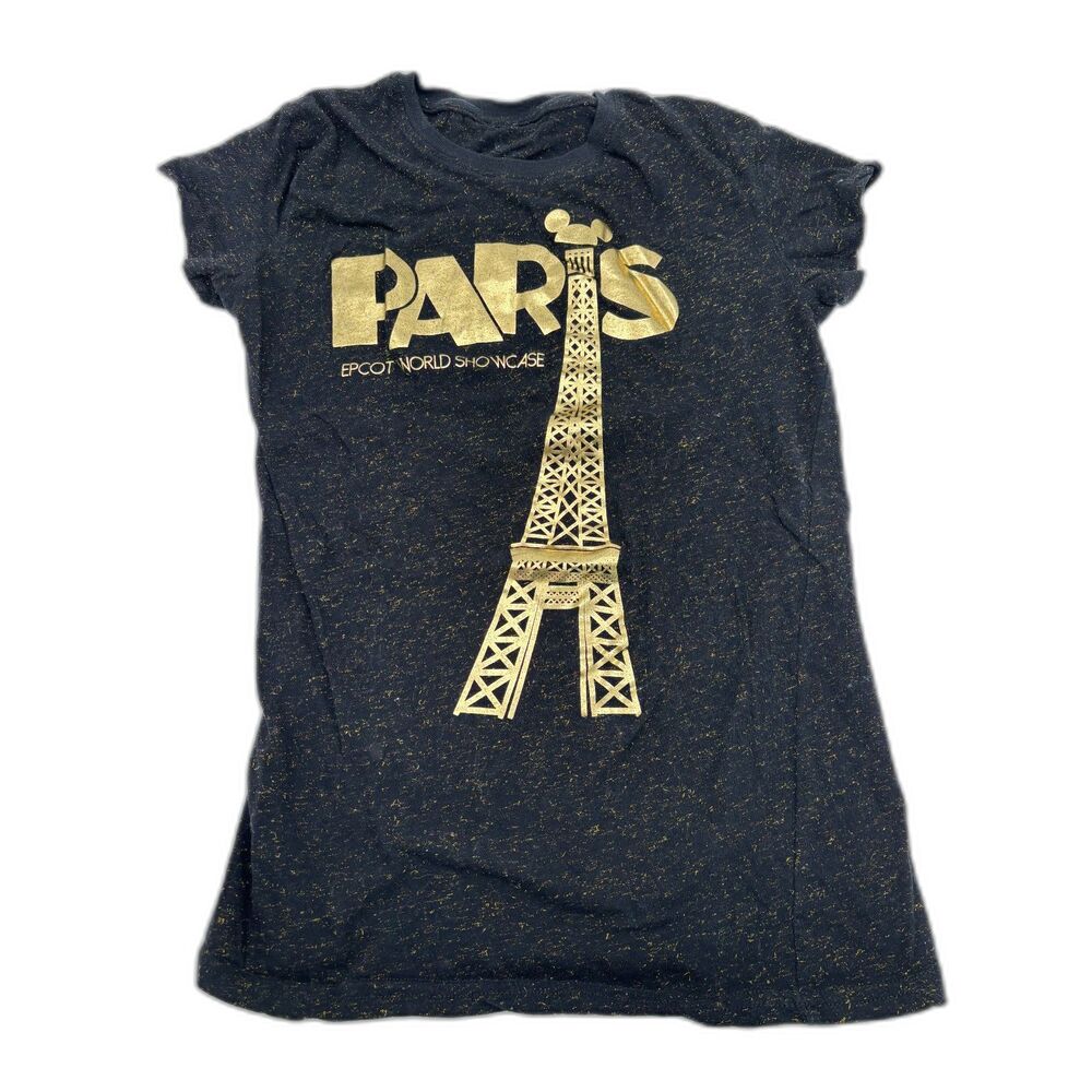 Women's Disney Parks EPCOT Paris Slim-Fit T-Shirt, Size S